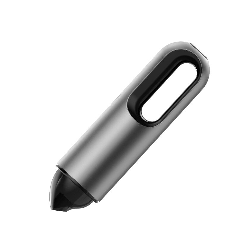 Wireless Car Vacuum Cleaner Cordless Handheld Auto Vacuum Home Car Dual Use Handheld Mini Vacuum Cleaner With Built-in Battrery: BLACK