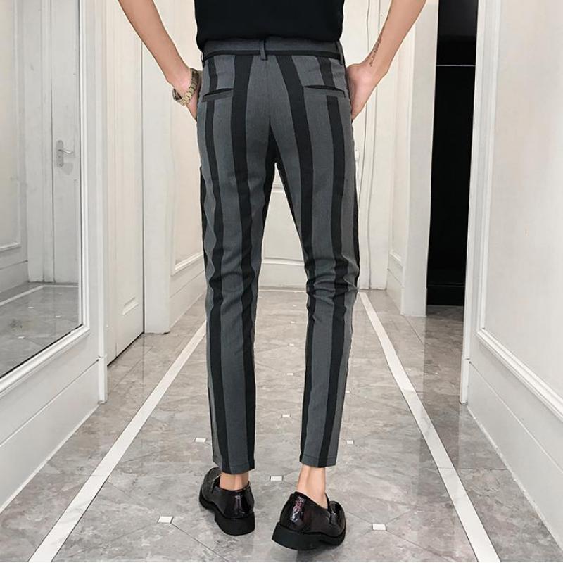 Slim fit sommer formel jakkesæt bukser bryllup brudgom bukser bryllup bukser mænd pantalones hombre de vestir