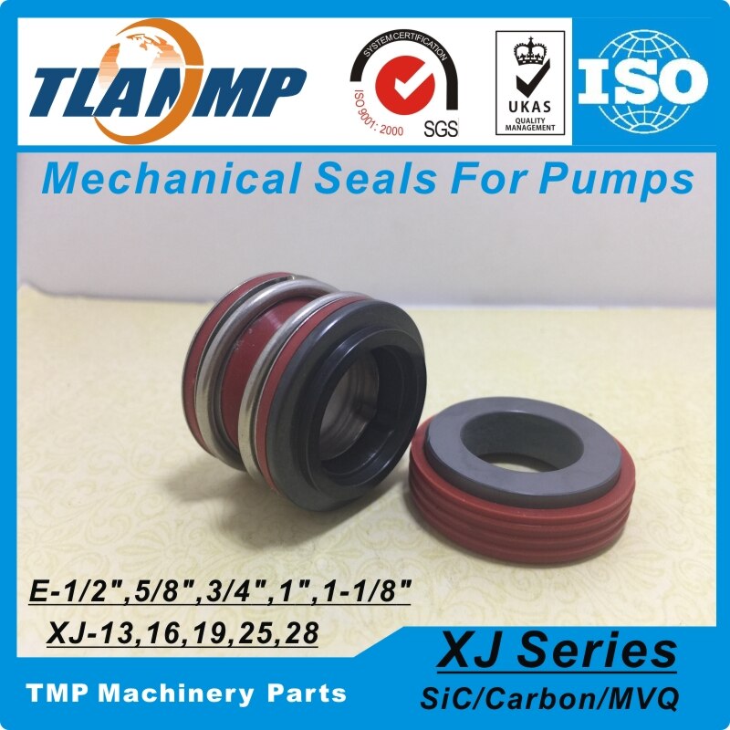 E-3/4 "(0.75 Inch) XJ-19 Mechanical Seals (Materiaal: Ca/Sic/Mvq) siliconen Rubber Voor Hoge Temperatuur-Equivalent J-Crane Type 6