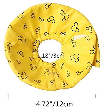 Small Pets Protection Cone Neck Recovery Collar Adjustable E-Collar for Guinea Pig Mouse Rats Ferret Squirrel Chinchilla Kitten