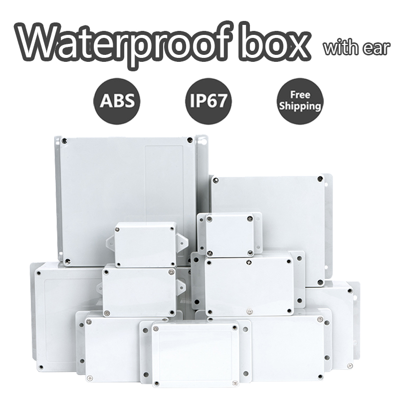 Ip67 waterproof enclosures, plastic boxes, electronic project boxes, outdoor instruments, electrical project boxes, junction boxes with earpieces