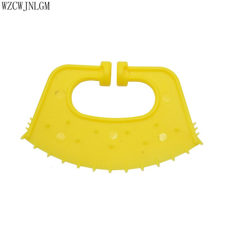 2 pieces of farm animal equipment fan-shaped durable plastic calf weaner weaner anti-sucking milking stop kit