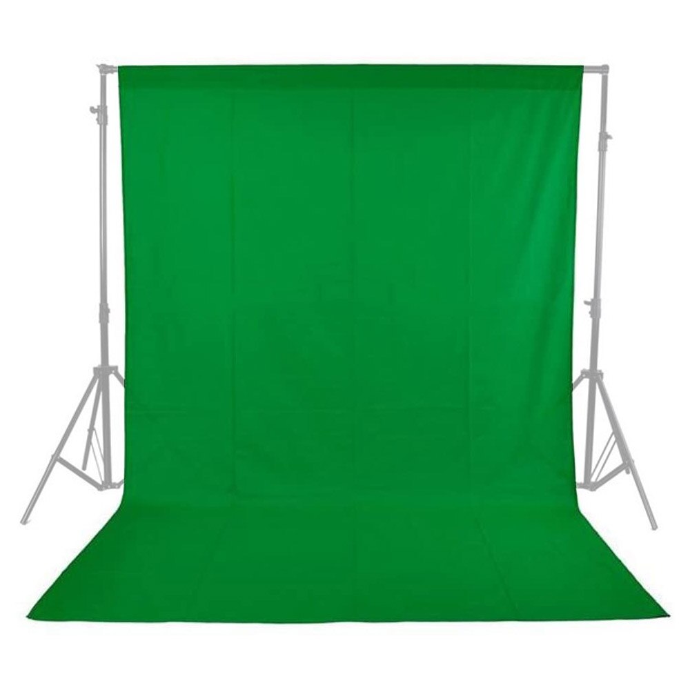 1.8*2.7m/5.9*8.8ft Green Screen Photo Background Photography Backdrops Nonwoven Black White Green for Studio Vedio Shooting: 1600x1000mm / Green