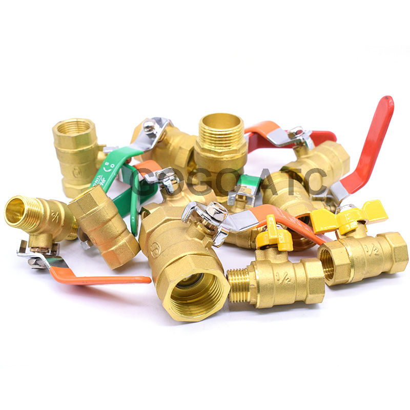 high qualitythickened long handle butterfly valve brass ball valve DN15 1/2 water valve