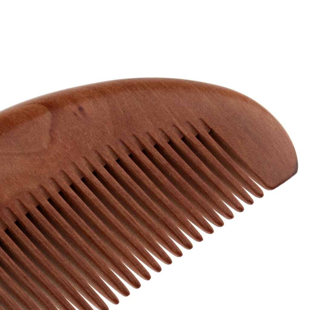 Peachwood Comb Anti-Static Hair Care Detangling Comb Head Massage Fine Teeth