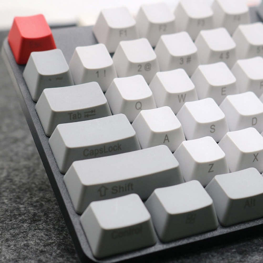 PBT 108 KeyCaps Backlit For Cherry MX Switches Mechanical Keyboard