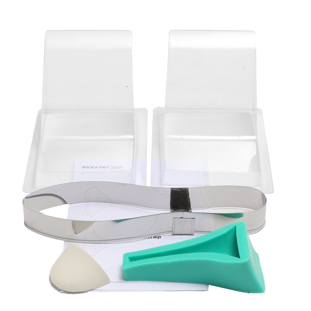 High Heel Shoe Kit Silicone Fondant Cake Mould Decorating Template Mold