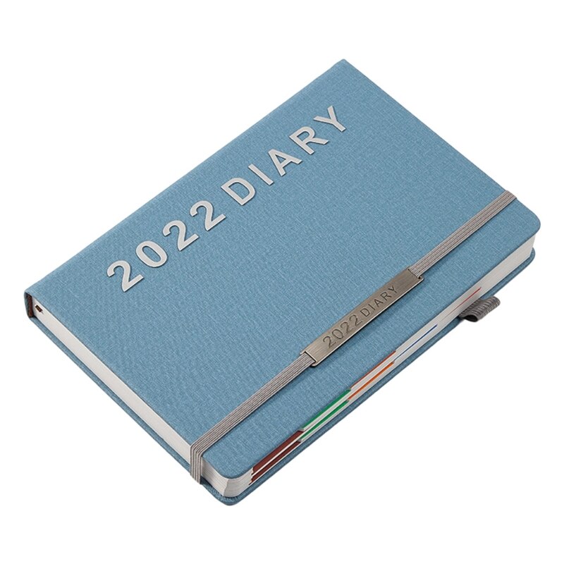 2022 Planner Notebook for Work Notepad 200Sheets for Office Home School Business: Light blue