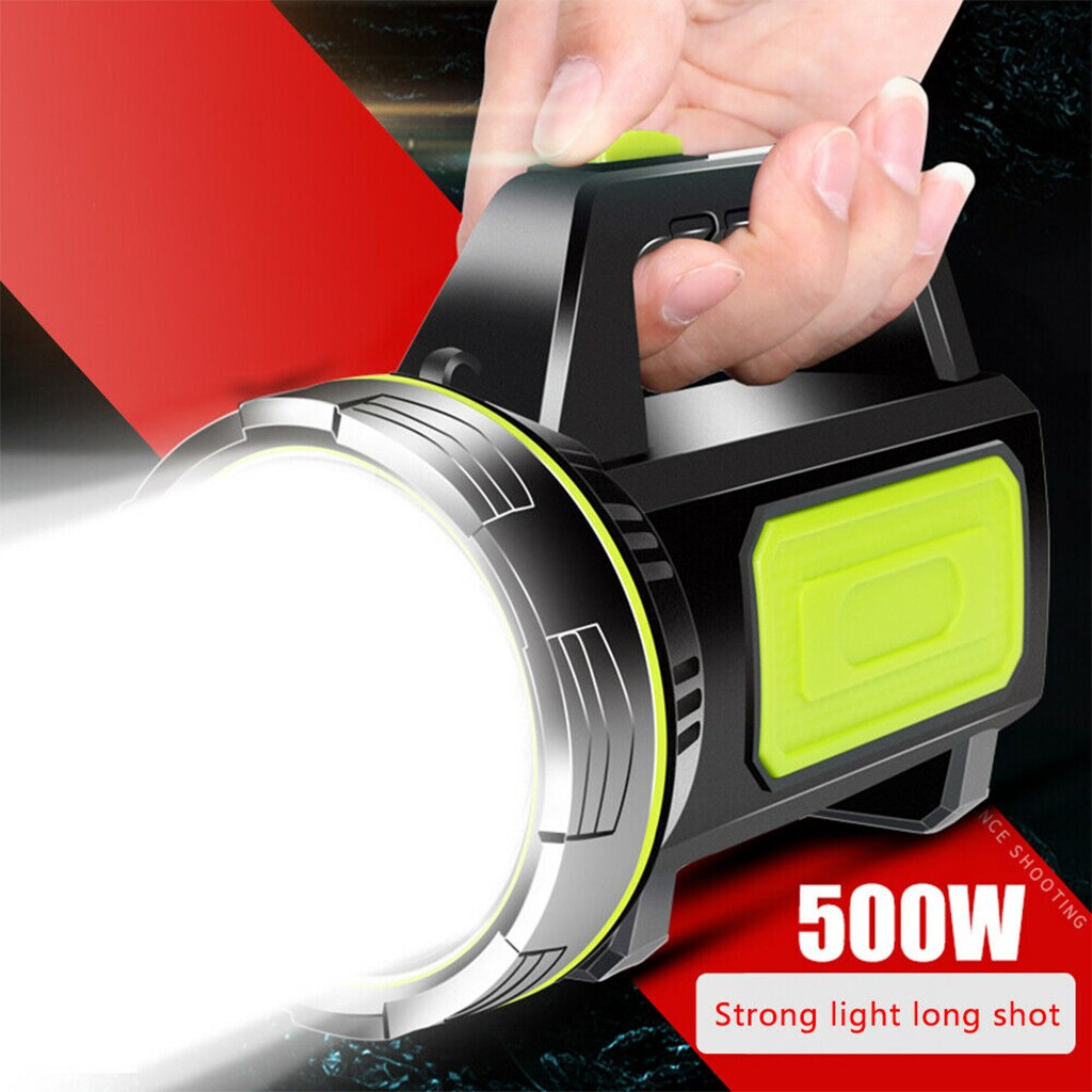 Rechargeable Flashlights Searchlight Portable Lantern Fishing Emergency Lamp