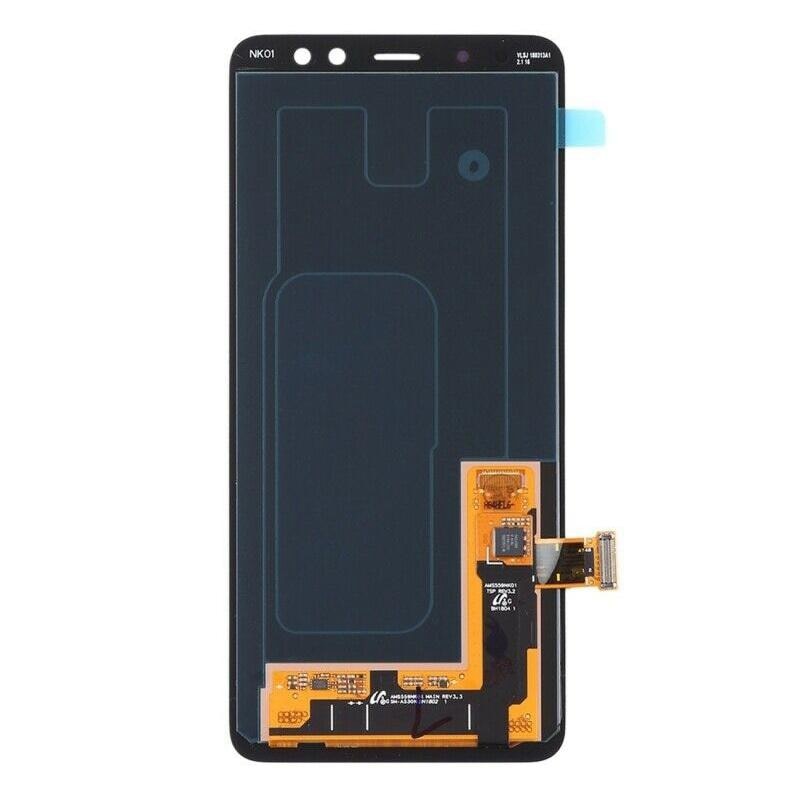 Super amoled lcd samsung galaxy  a8 lcd  a530 display til samsung  a8 a530 touch screen digitizer samling udskiftning