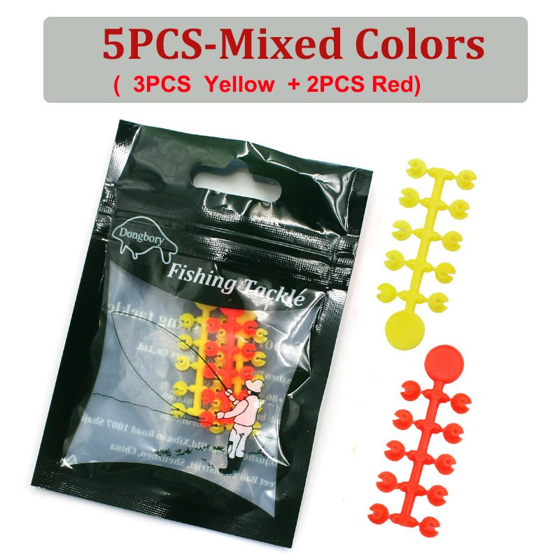 Cebo de pesca de carpa, Boilies, topes de pelo para Boilie, cebo con forma de mancuerna, pequeño Bobber de pesca, herramienta de aparejos, 5 uds.: Mix