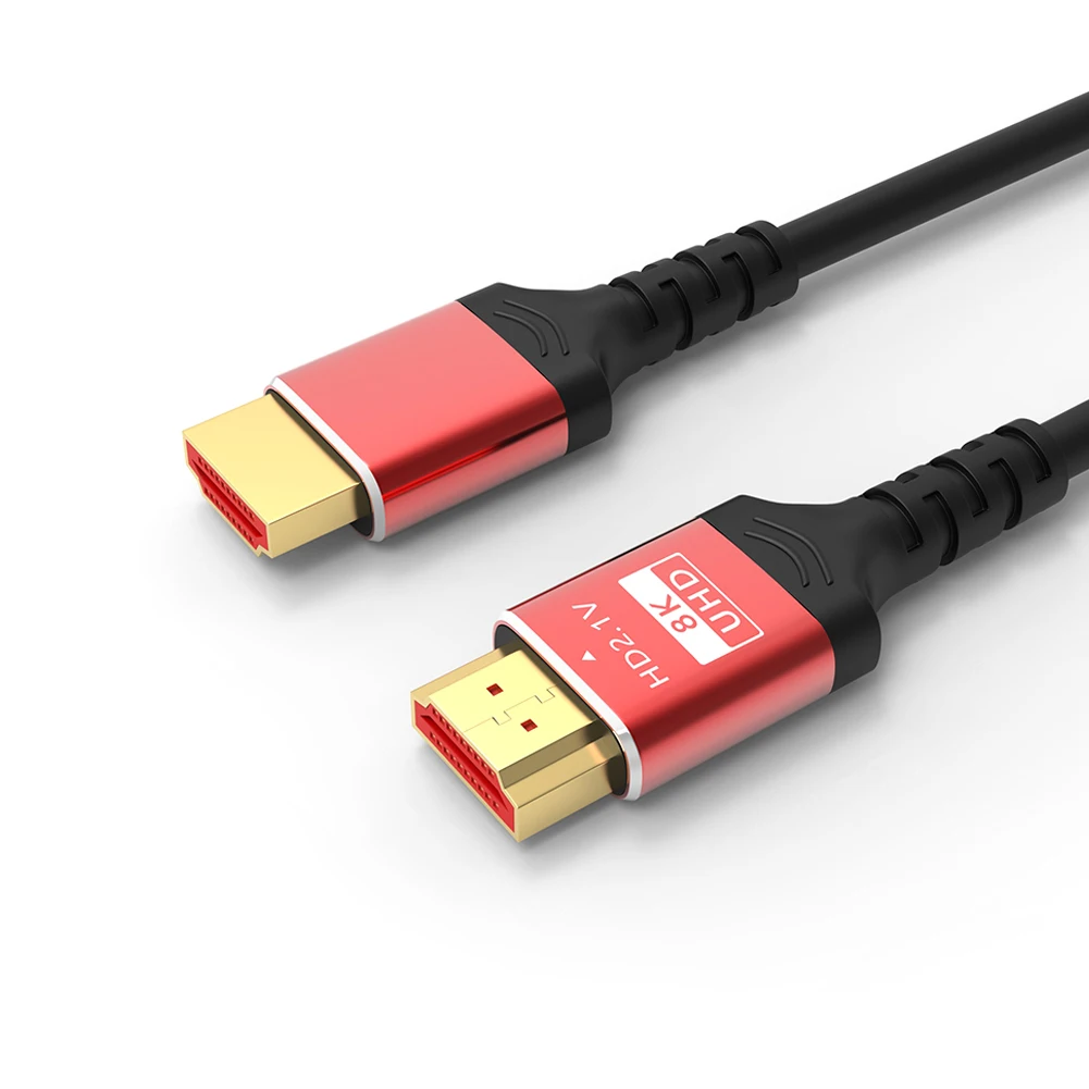 Câble HDMI 8K 60HZ 2.1V 4K 144HZ, pour TV, moniteur d'ordinateur, projecteur, Console de jeu PS, Audio et vidéo 1/1, 5/2/3/5M