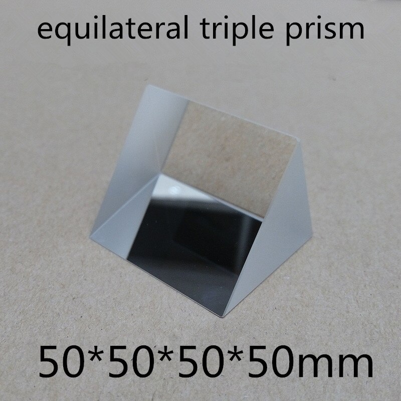 50x50x50x50mm 50*50*50*50mm equilateral triangle K9 Prism Lens