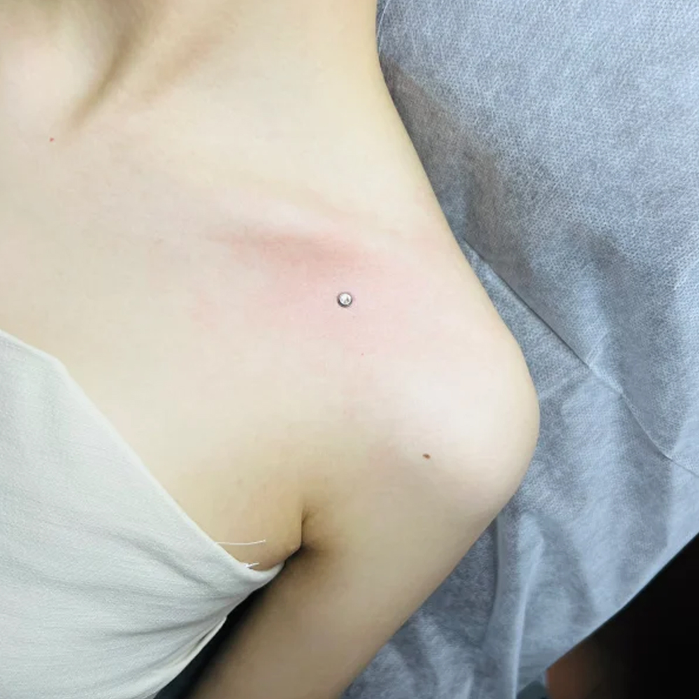 Piercing de superficie de acero quirúrgico, ancla dérmica, microdermales, accesorios de perforación CZ, joyería para Piercing de buzo de micropiel