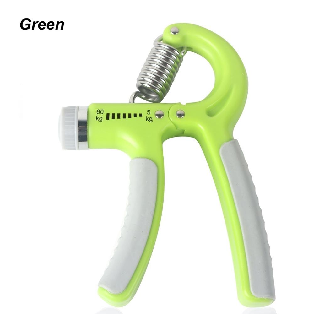 11-132lbs Adjustable Heavy Hand Gripper Home Gym Exercise Equipment Wrist Strength Expander Spring Finger Trainer Hand Expander: green