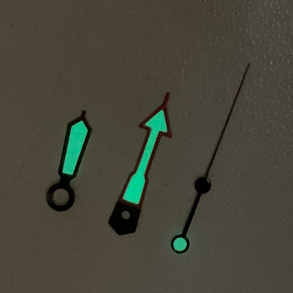 Horloge Pointer Skx Gemodificeerde Duiken Groene Lichtgevende Multi-color Drie Handen Geschikt Voor Japanse NH35 / NH36 Automatische Beweging