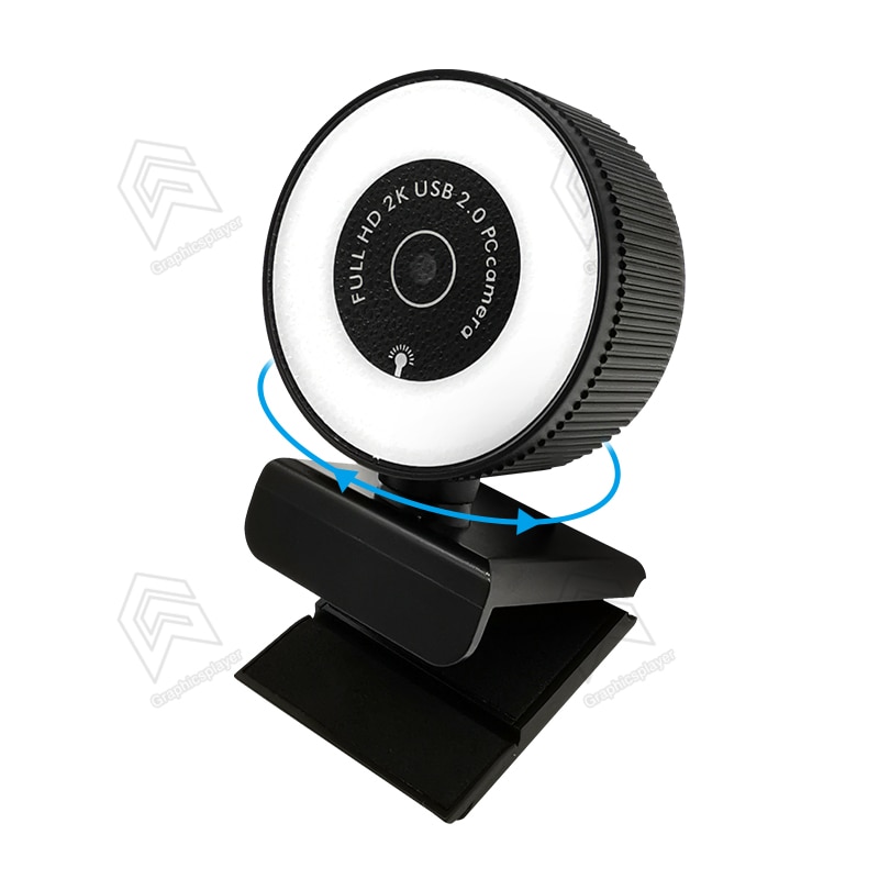 1080P Webcam HD Camera with Built-in HD Microphone 1920 x 1080p USB Video