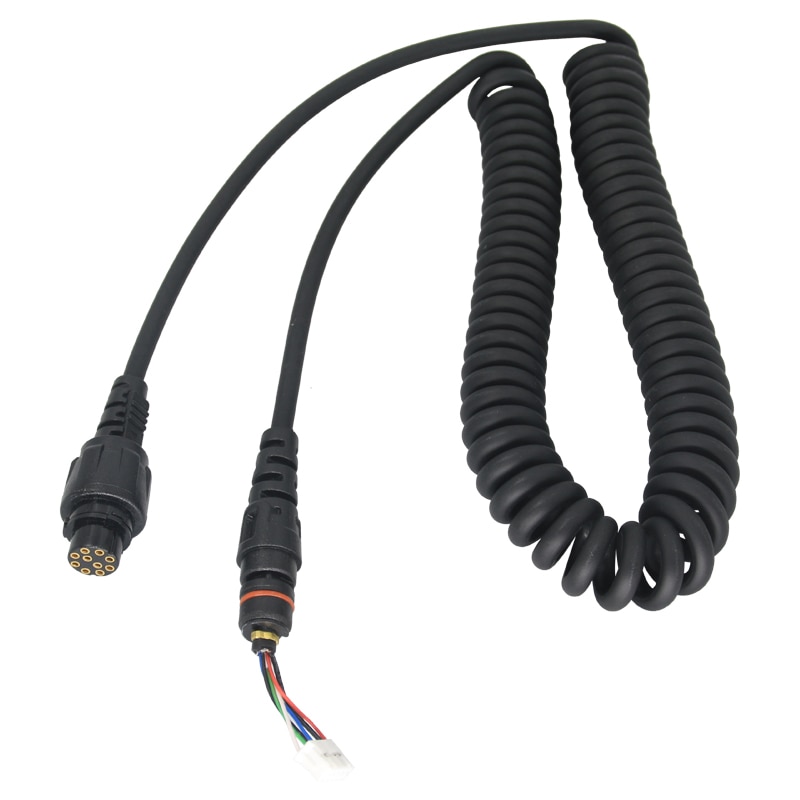 Diy Spare Kabel 10 Pin Aviation Connector Voor SM19A1 Speaker Voor Hytera MD780 / G MD782 RD982MD680 RD980 MT680 Etc. Auto Radio