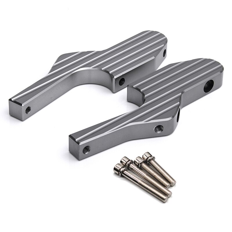 scooter Poggiapiedi Passeggero Pedane Estensioni Universale Cnc Estesa Pedane per Il Periodo Vespa Gt Gts Gtv 60 125 200 250 300 300Ie: titanio