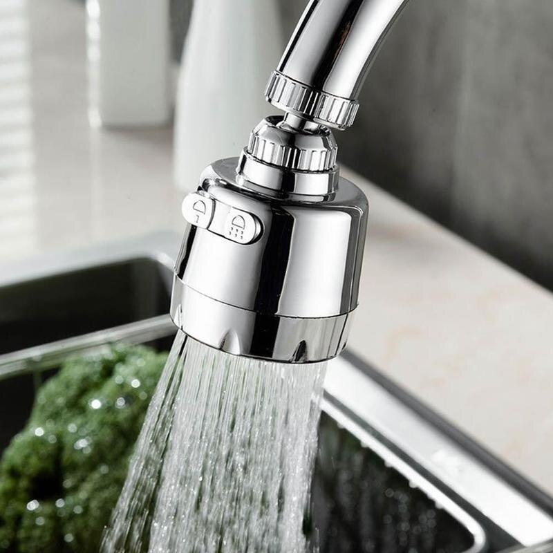 Køkkenredskaber vandhane vandbesparende vandfilter kan rotere vandhaner filter brusebad spray extender køkken badeværelse vandhane extender