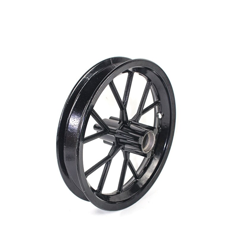 Recambio de llanta delantera y trasera para Mini Moto de 49cc, 121/2x2,75, color negro, 1 par: rear hub