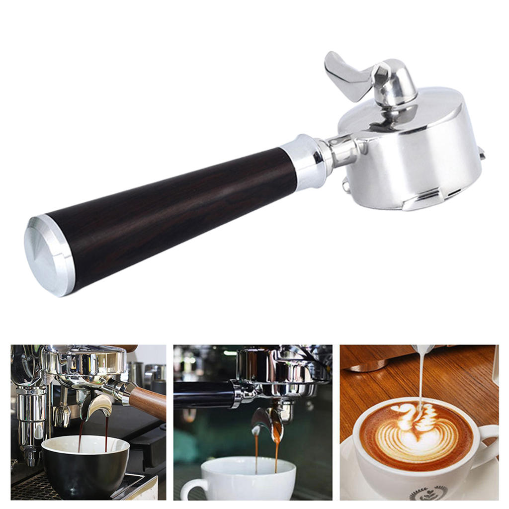 Máquina de café portafiltro de 51mm, filtro fino de doble Caño para EC680 685, piezas de accesorios para Barista de cafetería doméstica