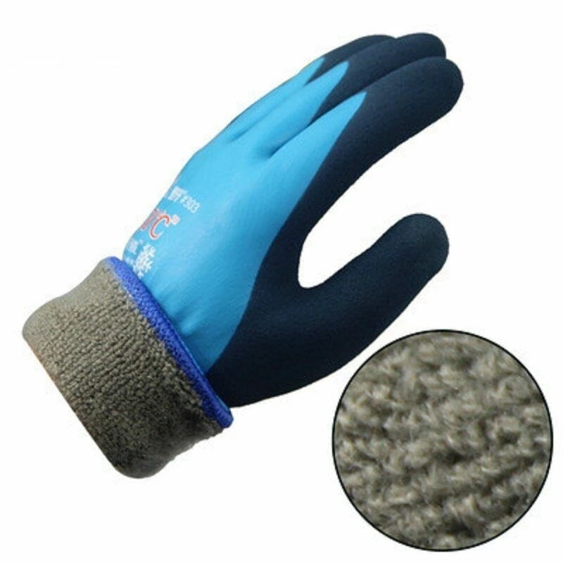 Guantes de trabajo de pesca a prueba de frío para hombre y mujer, manoplas térmicas de almacenamiento en frío, anticongelantes, resistentes al viento y a baja temperatura para deportes al aire libre, 30 grados