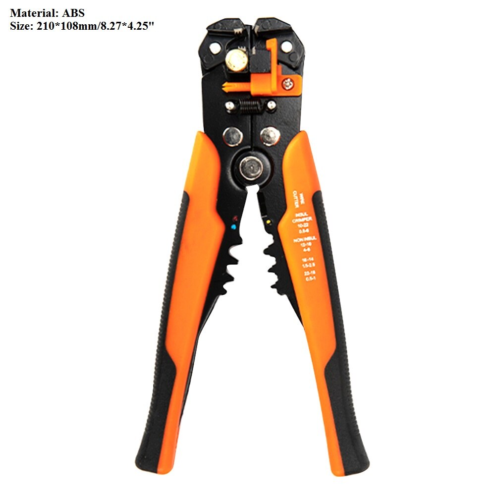 3 In 1 Self-Adjusting Cable Wire Stripper Cutter Crimper Crimping Stripping Multifunctional Automatic Electric Terminal Tool: style D