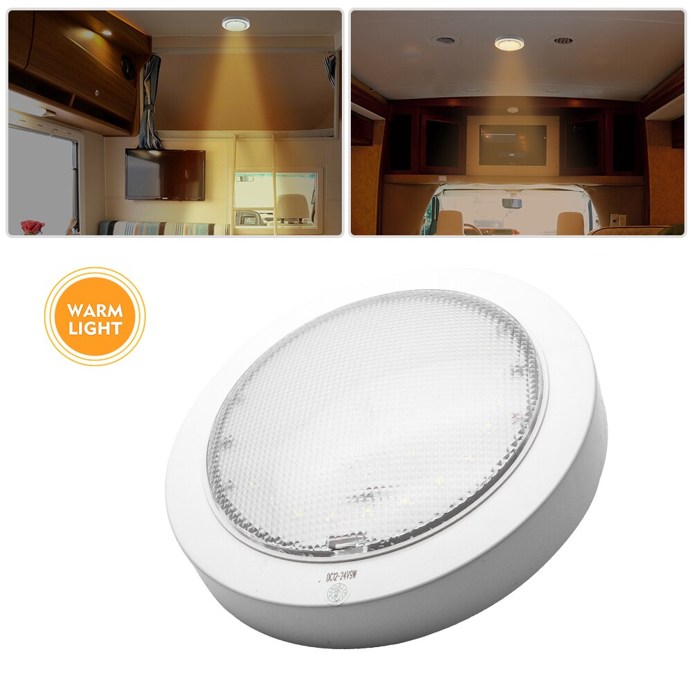 Warm Wit Led Interieur Plafond Cabine Spot Light Voor Caravan Camper Boot Licht