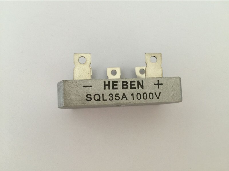 1 stks driefasige gelijkrichter gelijkrichter SQL35A 1000 V Metal Case Bridge Rectifier 32*60mm