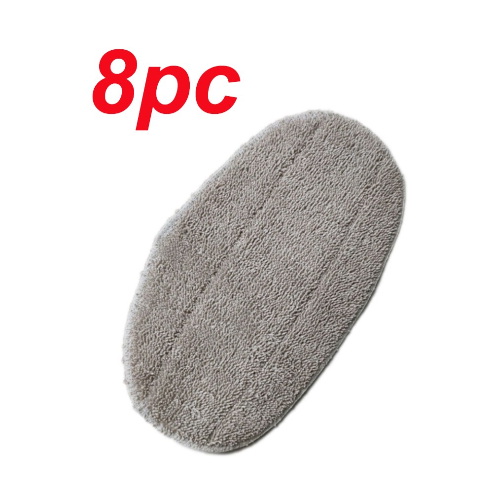 Steam Mop Cloth Microfiber Mop Head Accessories Mop Replacement Cloth for Leifheit Clean Tenso Steam Mop, 4/6/8PCS: 8PC