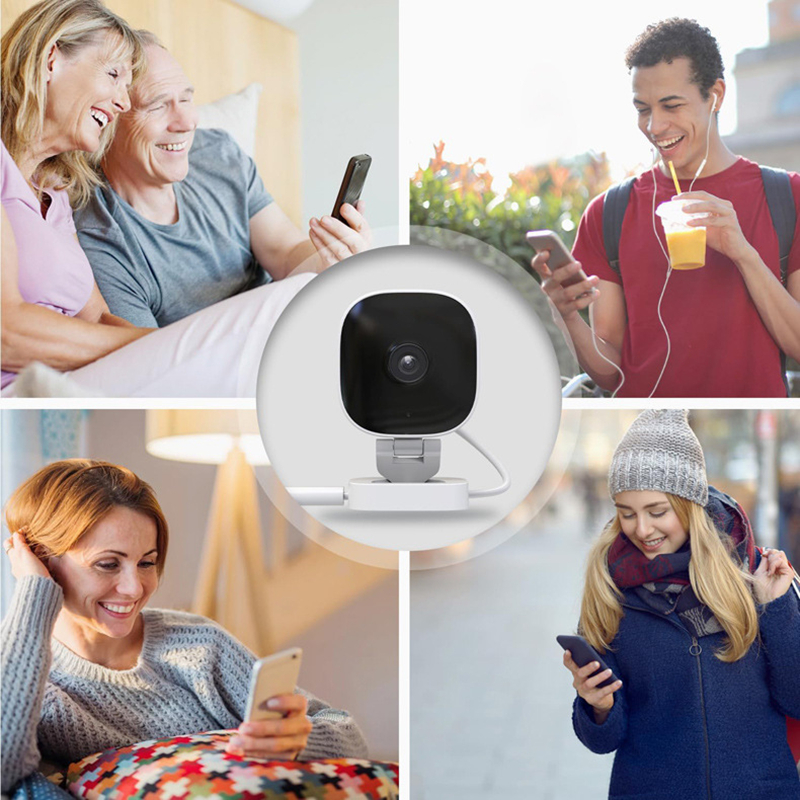 Neue WLAN-Fensterkamera IP65 mit Vollfarb-Nachtsicht für Innenbereich, Ersetzt Außenkamera durch Fensterüberwachung
