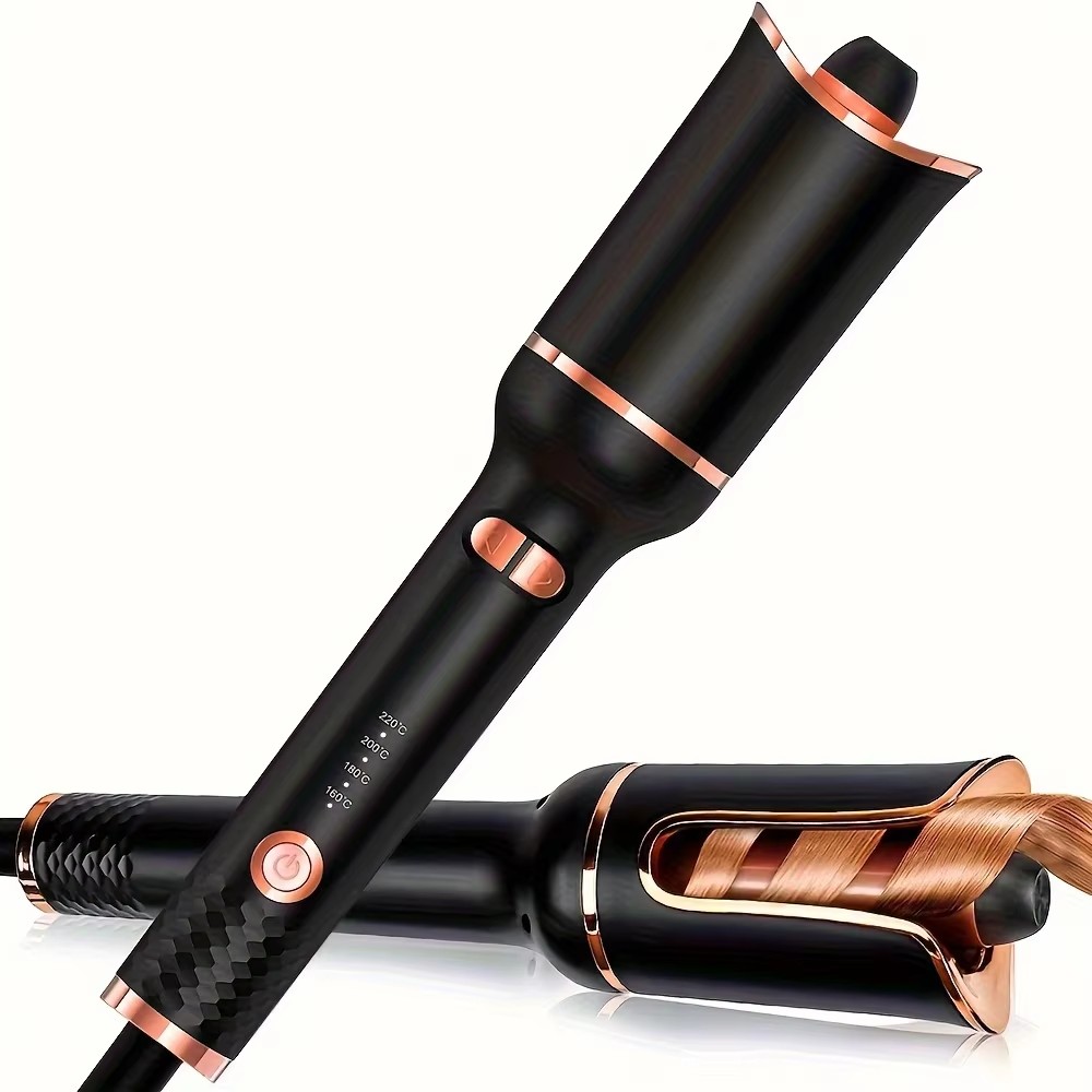 Automatyczna lokówka do włosów Automatyczna lokówka do włosów Ceramiczna obrotowa lokówka powietrzna Air Spin Wand Styler Curl Machine Magic Hair Curler: Wielka Brytania