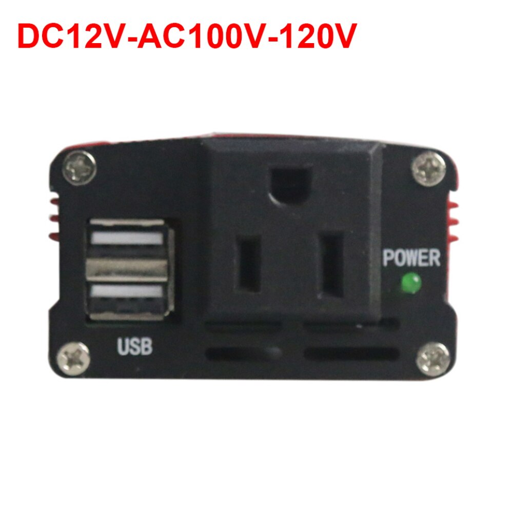 300w piek auto omvormer  dc 12v naar ac  ac 100v-120v/220v-240v vermogen omvormer volt omvormer lader omkeertransformator sinusgolf