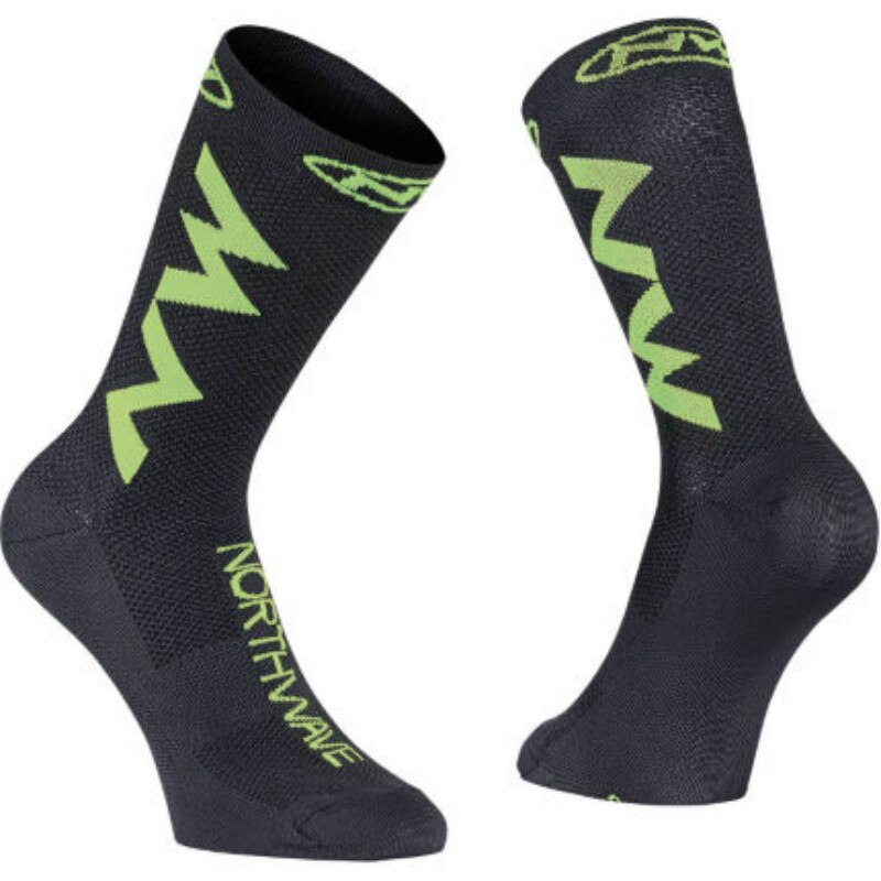 Brand Sport Cycling Socks Outdoor Men Women Running Basketball Climbing Socks: NWx-black