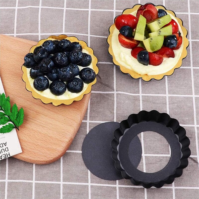 TEFAL Success Lot de 4 mini moules tartelettes 11 cm, Revetement antiadhésif, Fa TEFAL Success Lot de 4 mini moules tartelettes 11 cm, Revetement antiadhésif, Fa