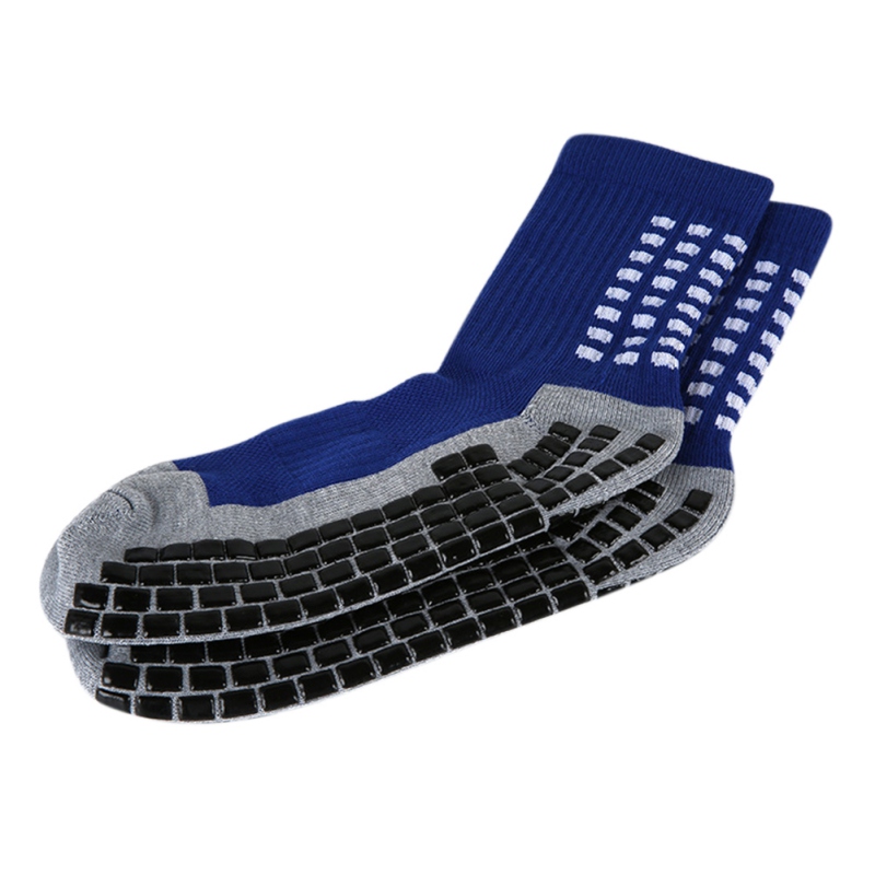 Fußballsocken für herren (erwachsene) mit genoppter gummisohle, rutschfest, für training, basketball und andere sportarten, atmungsaktiv