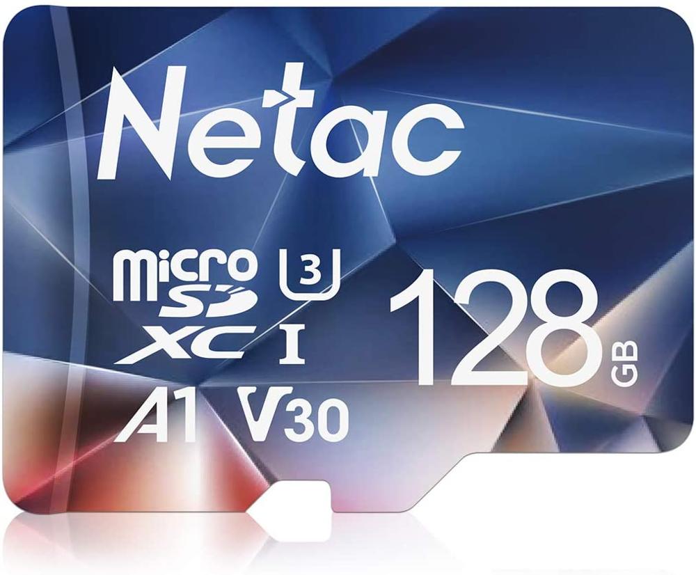 Netac karta mikro SD 64GB 128GB 256GB 512GB karta pamięci SD/TF karta pamięci U3 V30 klasa 10 TF 100 Mb/s karta MicroSD na aparat telefoniczny: 128 gb