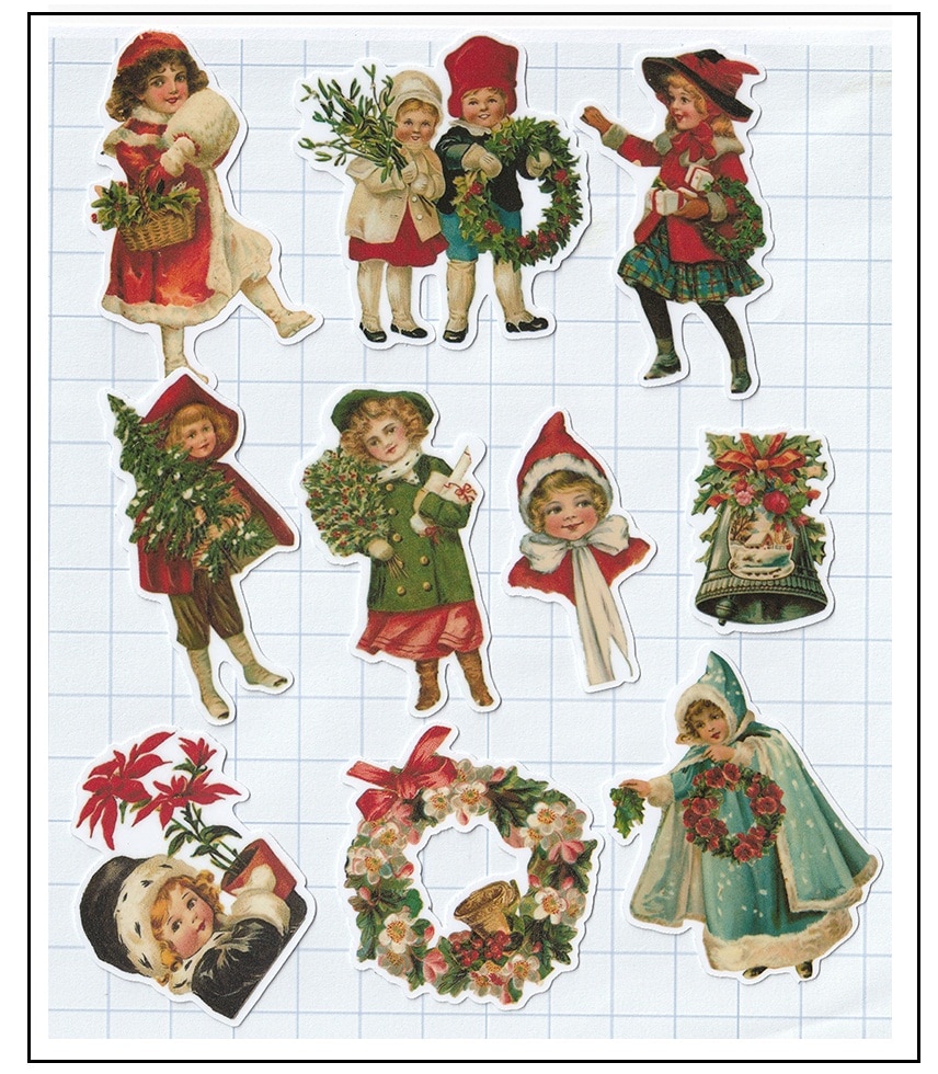 15 PCS/18 pcs Cute kid Stickers Ambachten En Scrapbooking stickers boek Student label Decoratieve sticker kinderen speelgoed