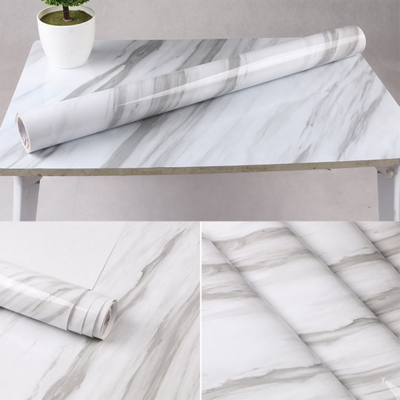 Kitchen Backsplash Wallpaper Stickers, Waterproof Self Adhesive Aluminum Foil Oil Proof Heat-resistance Wall Stickers For Decor