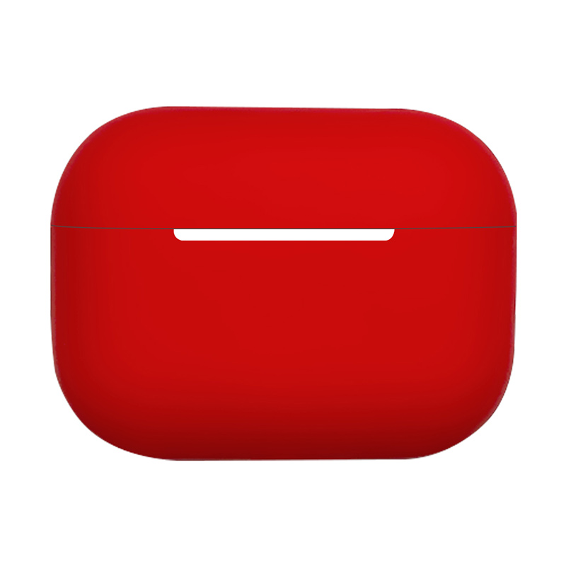 Silikon Kopfhörer Fällen Für Airpods Profi 2 2nd fallen Kopfhörer Schutzhülle Für Apfel Airpods Profi 2 Coque Funda hülse Capa: koralle