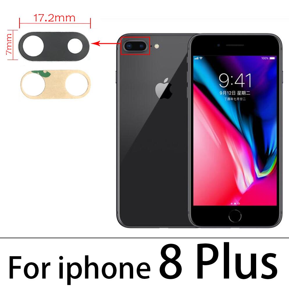 Original Neue Hinten Zurück Kamera Glas Objektiv Für Iphone 6 7 8 11 12 X XR XS Profi Max Plus glas Objektiv Mit Kleber Aufkleber &Ampere; Reparatur Werkzeuge: Pro Iphone 8 Plus