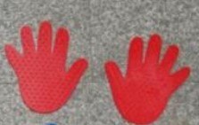 Jeu mains et pieds, jouets d'extérieur pour enfants, tapis de jeu pour le saut, Sport, activités et maternelle: Red Hands