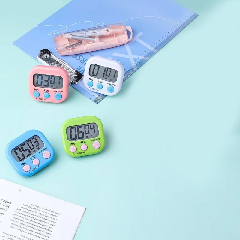 LED-Zähleranzeige, Wecker, manuell, elektronisch, Countdown, Sport, magnetisch, digitaler Timer, Küche, Kochen, Dusche, Studium, Stoppuhr