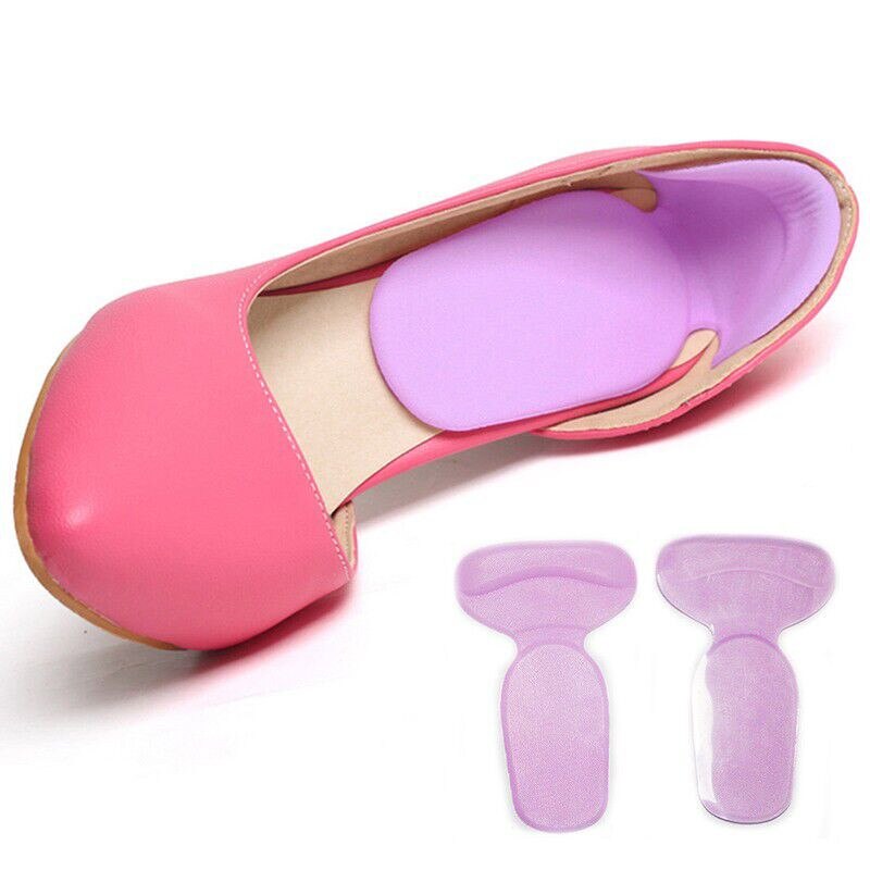 1 Pair Insole women shoe Invisible non slip pad Inserts soft sponge Leopard massage woman heel protector insoles for shoes