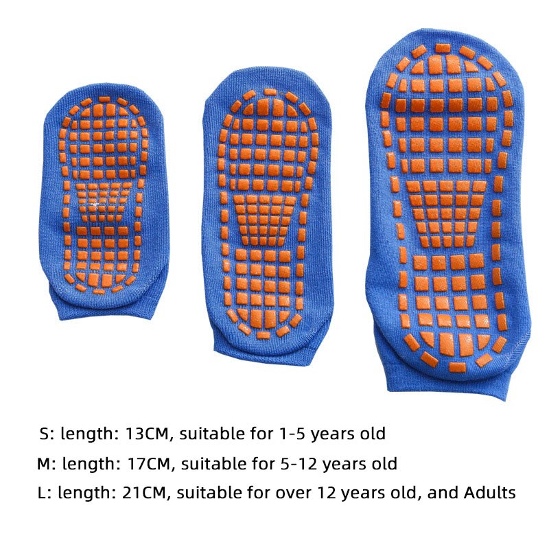Kids Volwassenen Anti-Slip Sok Trampoline Sok Katoen Ademende Korte Sokken Elasticiteit Sport Jongen Meisje Buiten Kind Sokken