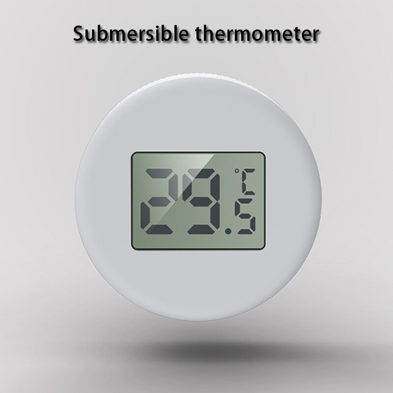 Fish Tank Aquarium Digital Thermometer Suction Cup Type Submersible Water Temperature Meter Temperature Control 43*43*14mm