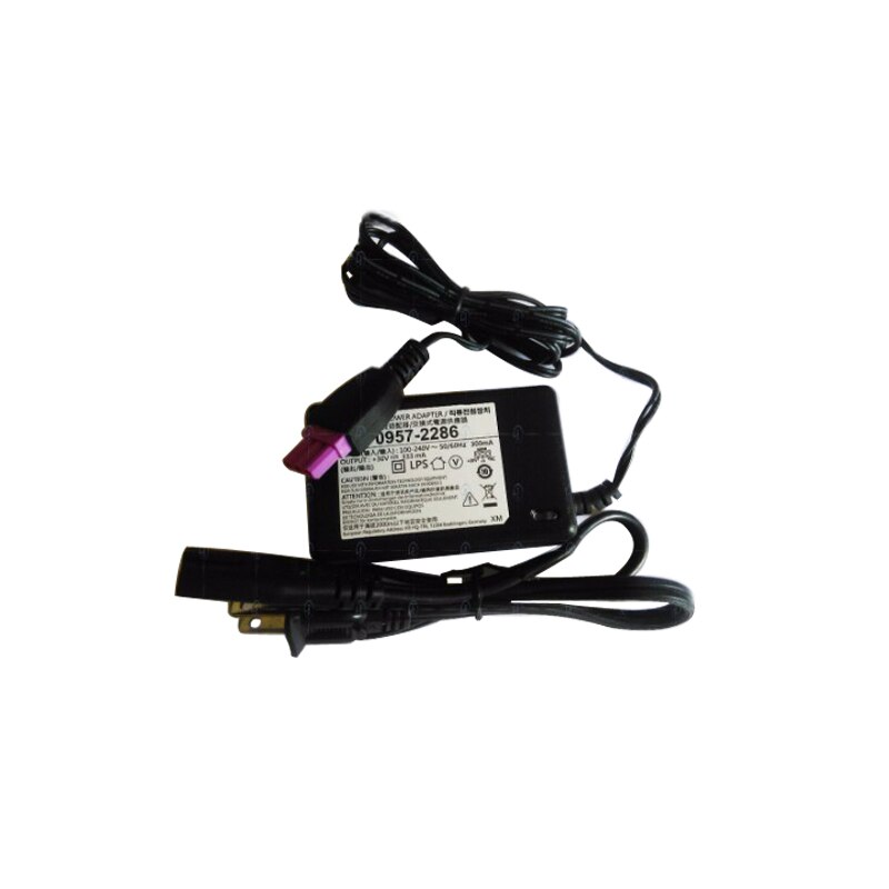 Adaptador de fuente de alimentación de CA para impresora, enchufe europeo/Americano/británico, 30V, 333mA, para HP Deskjet, 0957-2286, 1050, 1000, 2050, 2000, 2060, con Cable de CA