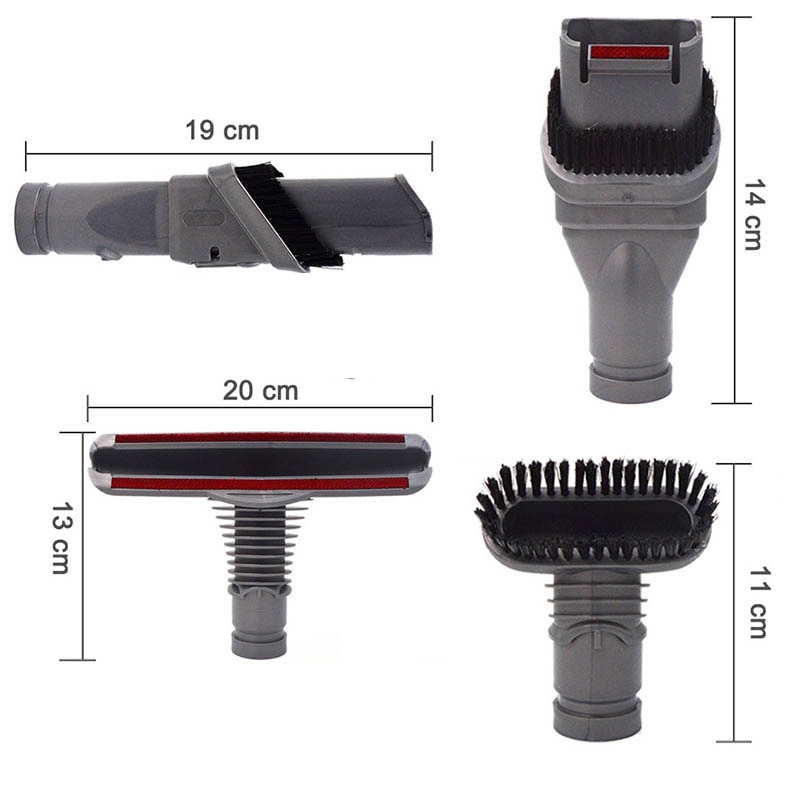 replace part adapter brush For Dyson Vacuum DC24 DC33 DC35 DC44 DC58 DC59 DC62 DC74 V6 Allergy tool kit Accessories