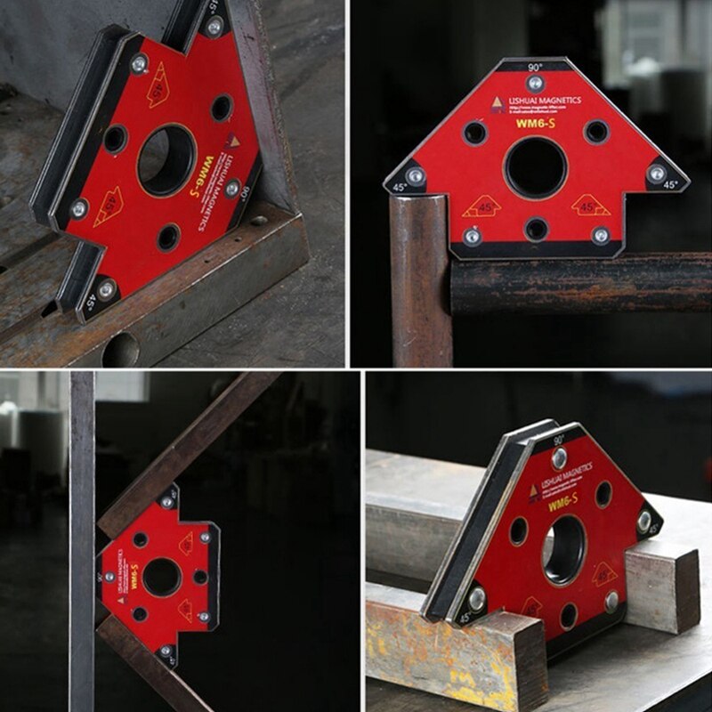 2 Teile/satz Wm6-S Magnetische Schweißen Clamp Magnet Schweißen Halter Für Drei-Dimensional Schweißen